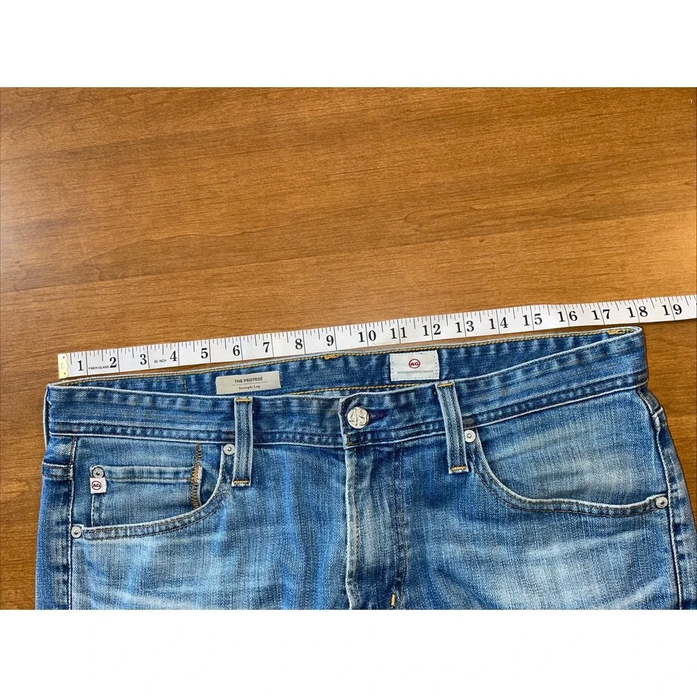Adriano‎ Goldschmidt The Protege Jeans Men 32x28 Blue Straight Leg
